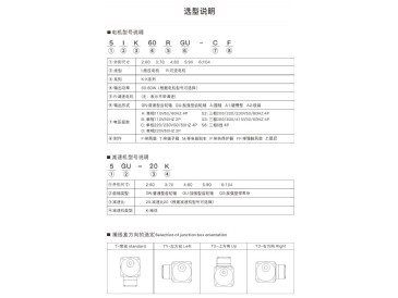微小型減速機選型說明
